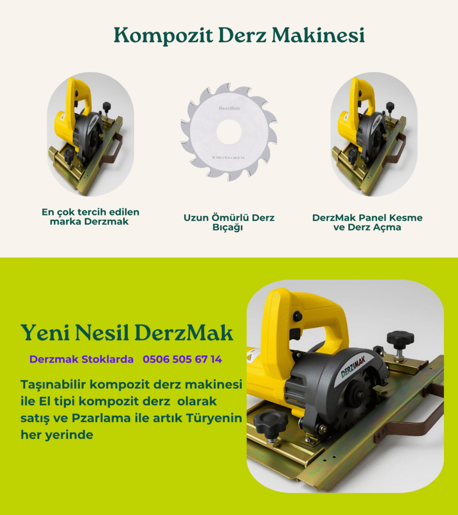 Kompozit Levha Kesim Makinesi